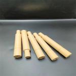 Yellow Zirconia Ceramic Tubes High Temperature Magnesium Stabilized