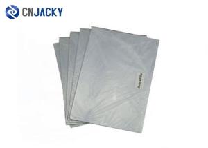 Quality 0.08mm / 0.1mm Clear Glue Coated PVC Card Overlay A4 Size for Card Making wholesale