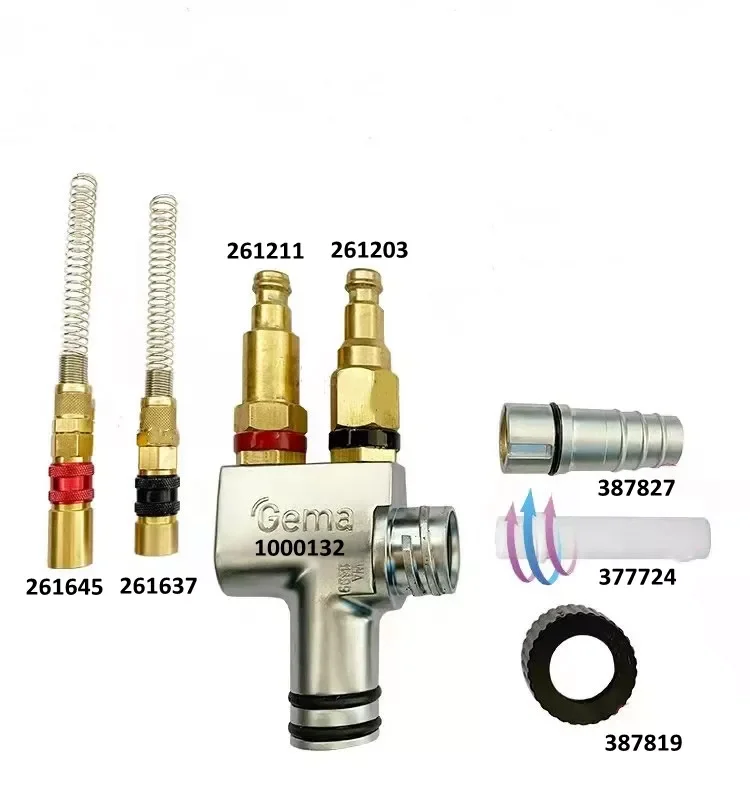 Optiflow IG02 Powder Coating Injector Adjustable Powder Coating Gun Parts