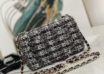 Mouth Cover Luxury Chain Bag Stitching Wool Metal Collocation