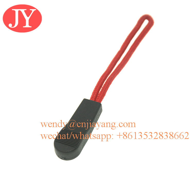 Jiayang Heavy Duty U Shape Nylon Zipper Pulls Zipper Tags Zipper Extension Replacement for Cord