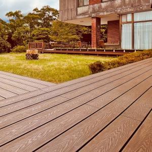 Quality Garden WPC 3D Panel Waterproof Wood Plastic Composite Decking Suppliers wholesale