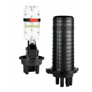 Quality 5 Ports 144 Core Joint Box Fiber Optic Splice Closure , Horizontal Type wholesale