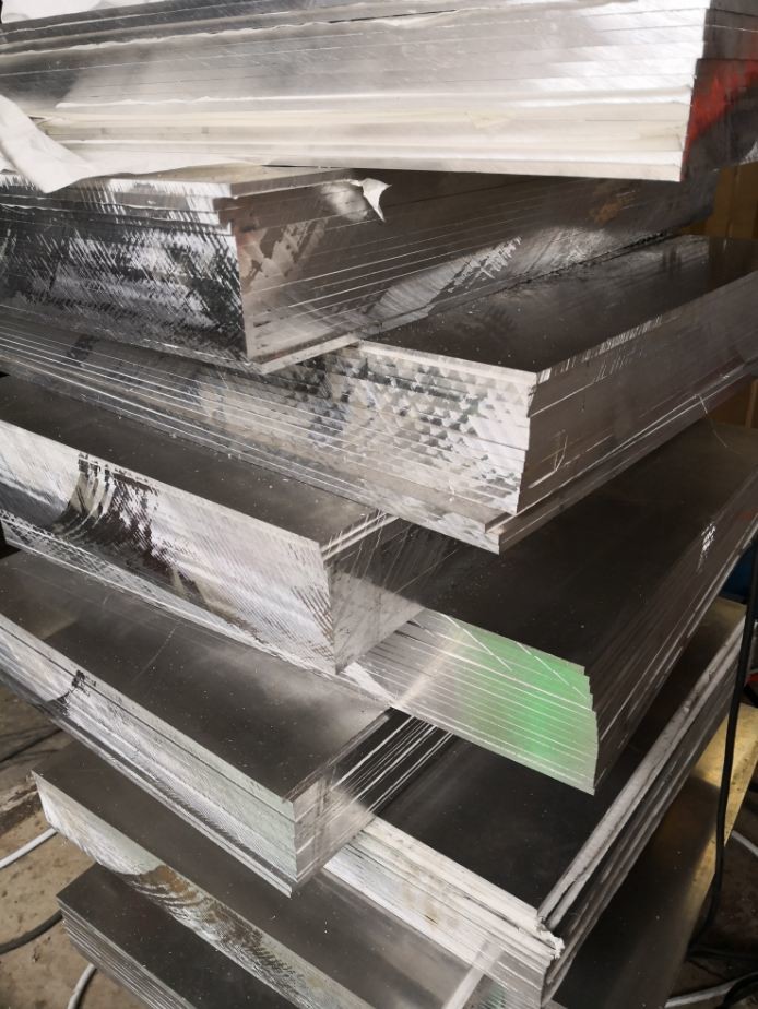 33.86mm Thickness 6005 Aluminum Sheet Plate Applied On Tranportation Vehicle