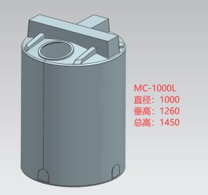 Quality 264 Gallon Round Rotational Molding Molds 1000 Liter wholesale