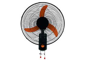 Quality Hydroponic 3 Speed Electric Wall Fan , Grow Room Oscillating Wall Mount Fan wholesale