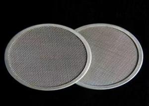 Quality Circular Cake Filter Disc Air Filters Material , 70 Micron Stainless Steel Mesh wholesale