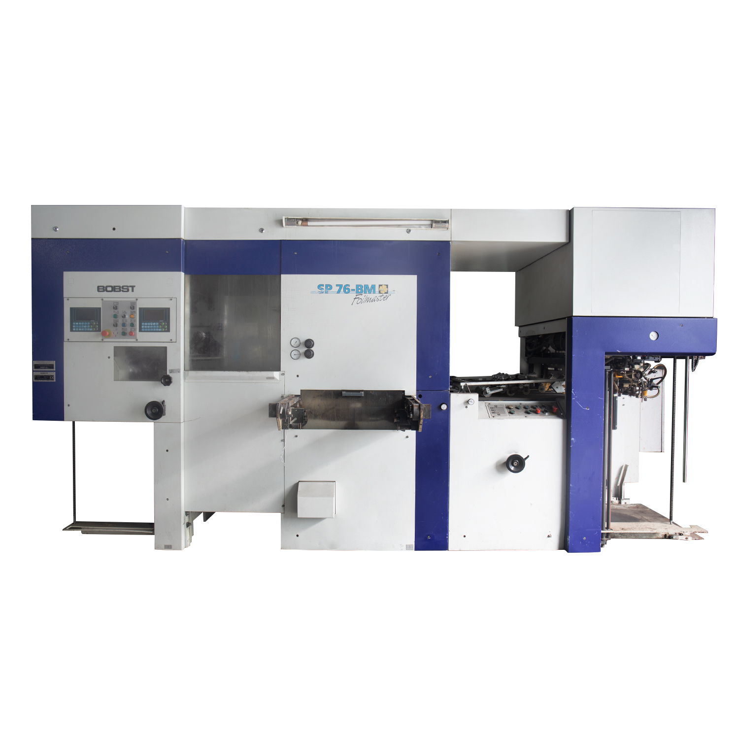 12000 KG Fully Automatic 760 Boster Die Cutting Machine Bronzing Machine with Online Support