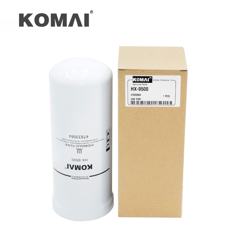 KOMAI Hydraulic Oil Filter 47833564 For Diesel Engine Parts In Construction Machinery