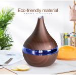 Installation Tabletop 300ml Popular Wood Mini Air Humidifier for Car Desktop