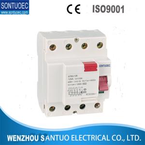 Quality Magnetic A Type 4 Pole RCCB Circuit Breaker , STS 230V Mini Circuit Breaker wholesale