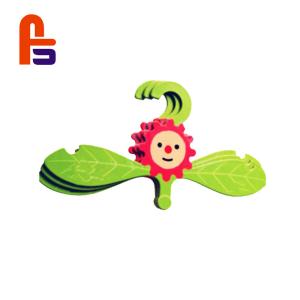 Quality Flower Shape Kids Coated Paper Material 250gsm 300gsm Custom Cardboard Hangers wholesale