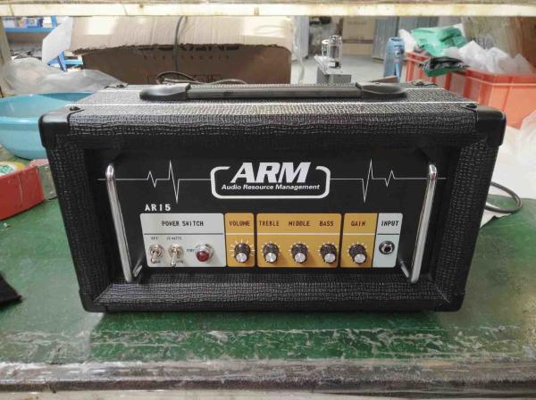 15W/7W Orange Tolex Tube Guitar Amplifier Head Volume, Bass, Middle, Treble,