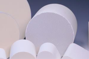 Quality Alumina Ceramic Substrate Diesel Ceramic Substrates , Honeycomb porous ceramic wholesale