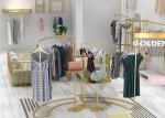 Customized Women Clothing Shop Clothes Display Stand With Customized Design