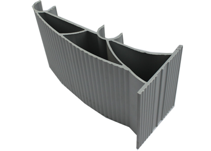 Professional Machined Aluminum Parts , Highly Glossy 6063 Aluminium Alloy Profile
