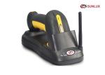 Rugged Black Industrial Barcode Scanner Wireless Charging Cradle