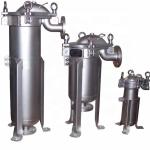 Flanged Connection Stainless Steel 304/306L Top Entry Single Bag Filter Housing