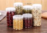 500ml Screw Top Plastic Jars , Candy Plastic Jar With Aluminium Lid