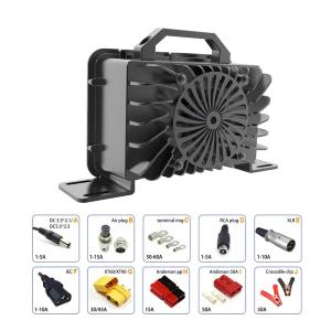 Quality 15A 48V Lifepo4 Battery Pack Charger Waterproof Universal For E Boat wholesale
