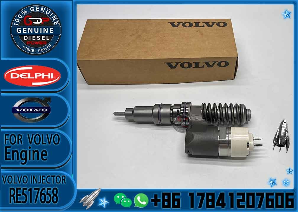 Engine fuel injector 33800-84001 RE505967 RE508490 RE517660 RE517659 RE517658 20430583 20440388 3803654 85000105 8500010