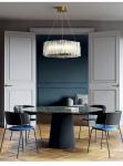 Post-modern living room chandelier designer creative study master Italian lamp