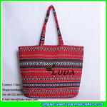LDFB-001 red extra large beach tote bag foldable promotion fabric tote sadu bag