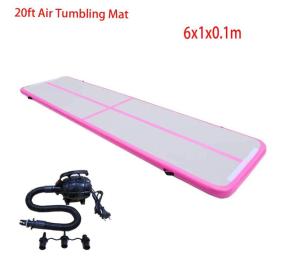Quality Air Track Tumbling Mat Inflatable Airtrack Gymnastics Air Tumble Track Floor Mat wholesale