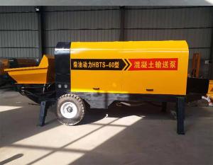 Quality HBTS60 60M3/H Concrete Delivery Pump XDEM 60 Cubic Meters Drag Pump 7200 Kg wholesale
