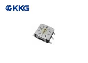 Quality Waterproof Ac Rotary Switch , 5VDC 10 Position Selector Switch wholesale