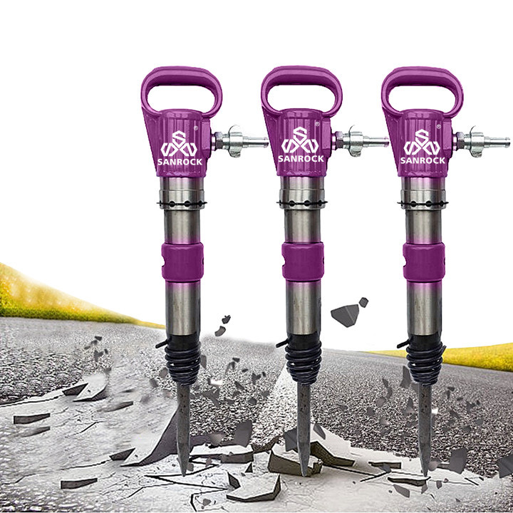Road Construction G15 Air Pick Hammer Concrete Breaker Portable Jack Hammer Pneumatic Rock Drill