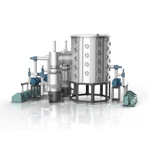 Quality Vertical Loading Large Stainless Steel Furniture Hardware Vacuum PVD Gold Plating Machine wholesale