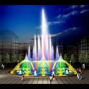 Quality Stone Garden Products High Spray Dancing Fountain For Outdoor Public Display wholesale