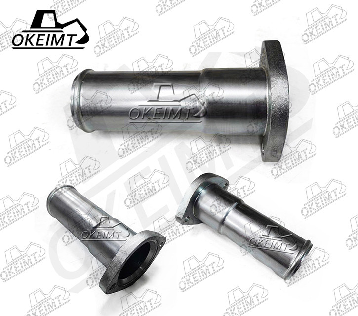 6D114 3940631 High 180 mm Thermostat Upper Cover For Excavator Engine