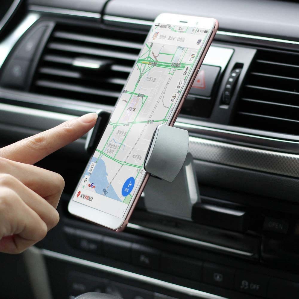 Aluminium CD Mount Phone Holder 3.5inch 6.0inch Smartphone Mount