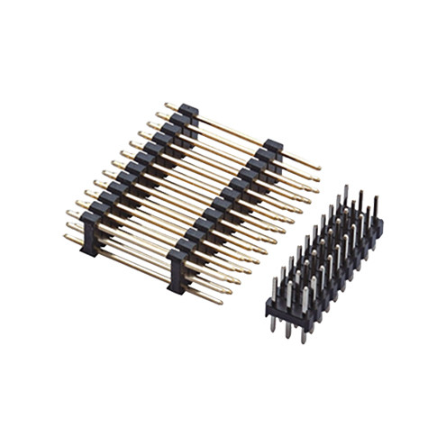 2.54mm Pitch Male Female Customized Pin Header Connector For Pcb Board