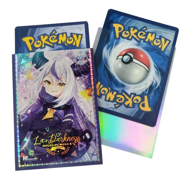 Custom Holographic Art Print MTG Standard Size Cute Anime Girl Print Trading