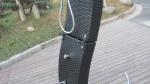 Black Strong Rattan Wicker Shower , Outdoor Beach Cane Shower