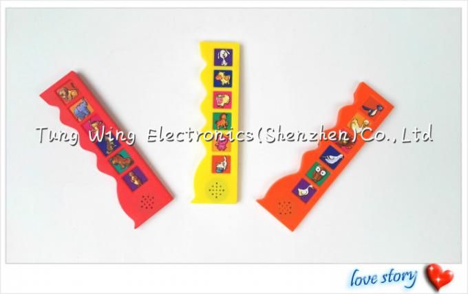 Educational Red 8 Button Small Sound Module Voice Recordable For Baby Sound Books 4