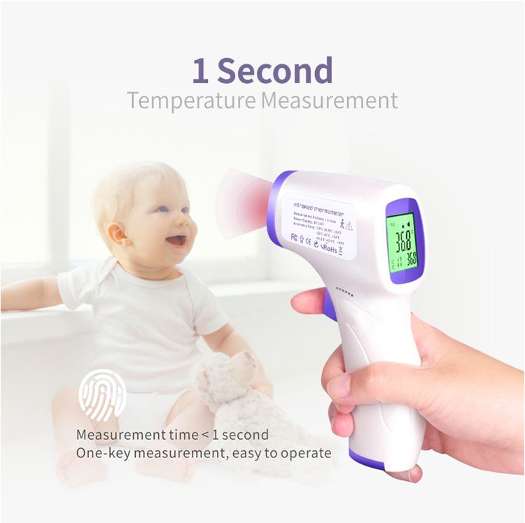 Best Baby Non Contact Forehead Ear Digital Infrared Thermometer Temperature Gun