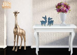 Quality Trumpet Glossy White Fiberglass Urn Planters Centerpiece Table Vases Floor Vases wholesale