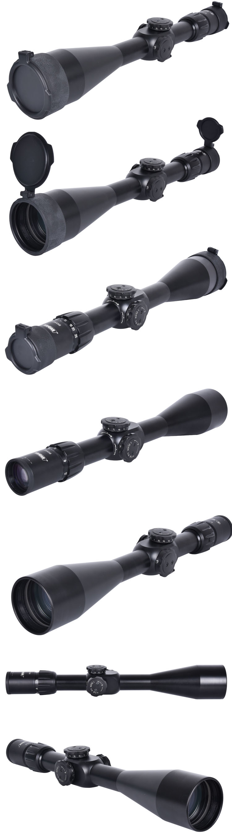 Precision Shooting Scope 6-25X56SFF with First Focal Plane and Durable Aluminium Alloy