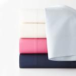 All-Season 90gsm Microfiber Flower Embroidered Sheet Set Sustainable and Soft