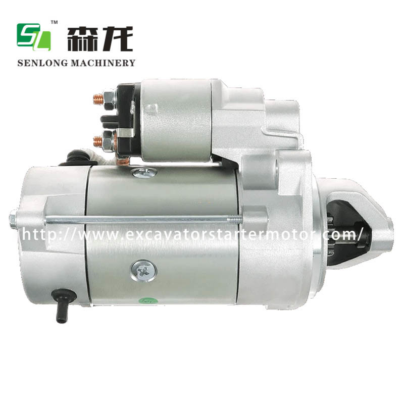 12V 2.6KW 9T Excavator Starter Ship Engine Motor AZE6588 20100771 20400778 IS112511131406 AZE2177 MS404 11.132.363