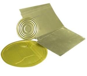Round Tin Cans General Tinplate Food Grade 2.8/2.8 Hardness T3 T4 Printing TFS / SPTE