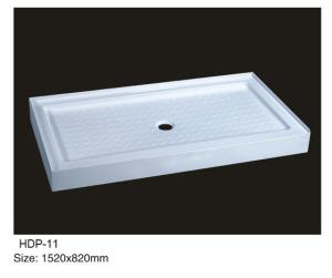 Quality Acrylic shower tray, shower basin,acrylic shower base HDP-11 wholesale