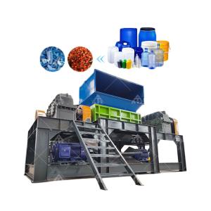 Quality Plastic Bumper Shredder Machine Plastic Waste Barrel Shredder wholesale
