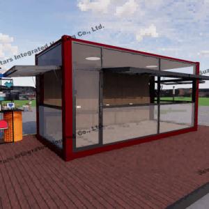 Quality Residential / Commercial Modern Modular Homes Moveable Readymade Container House wholesale