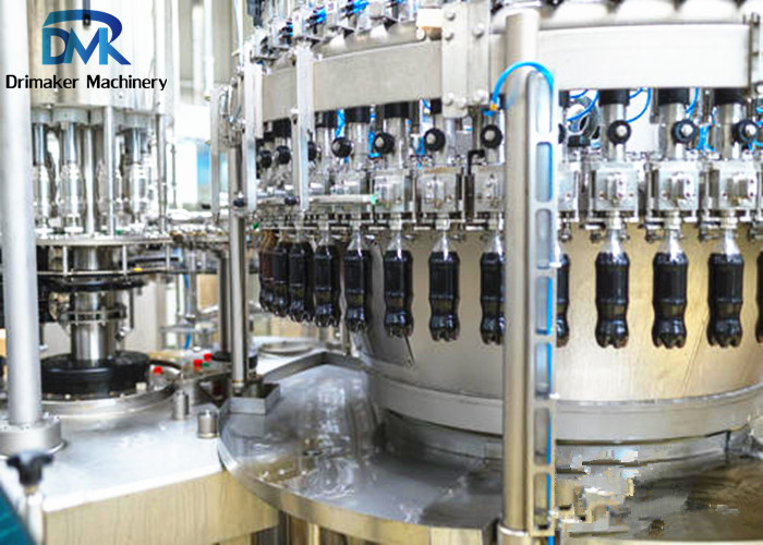 Stainless Steel Small Scale Soda Bottling Equipment Fizzy Drink Machine