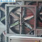 Paper Wet Curtain Cooling System Silver Negative Pressure Fan High Efficiency